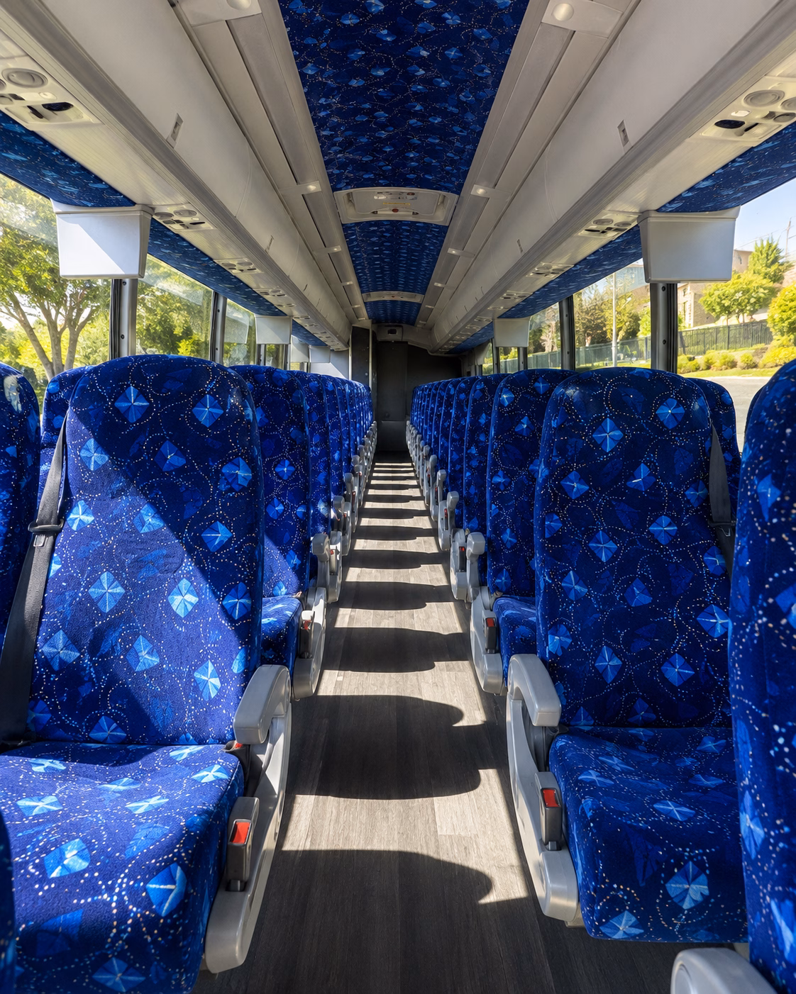 fort collins charter bus services interior