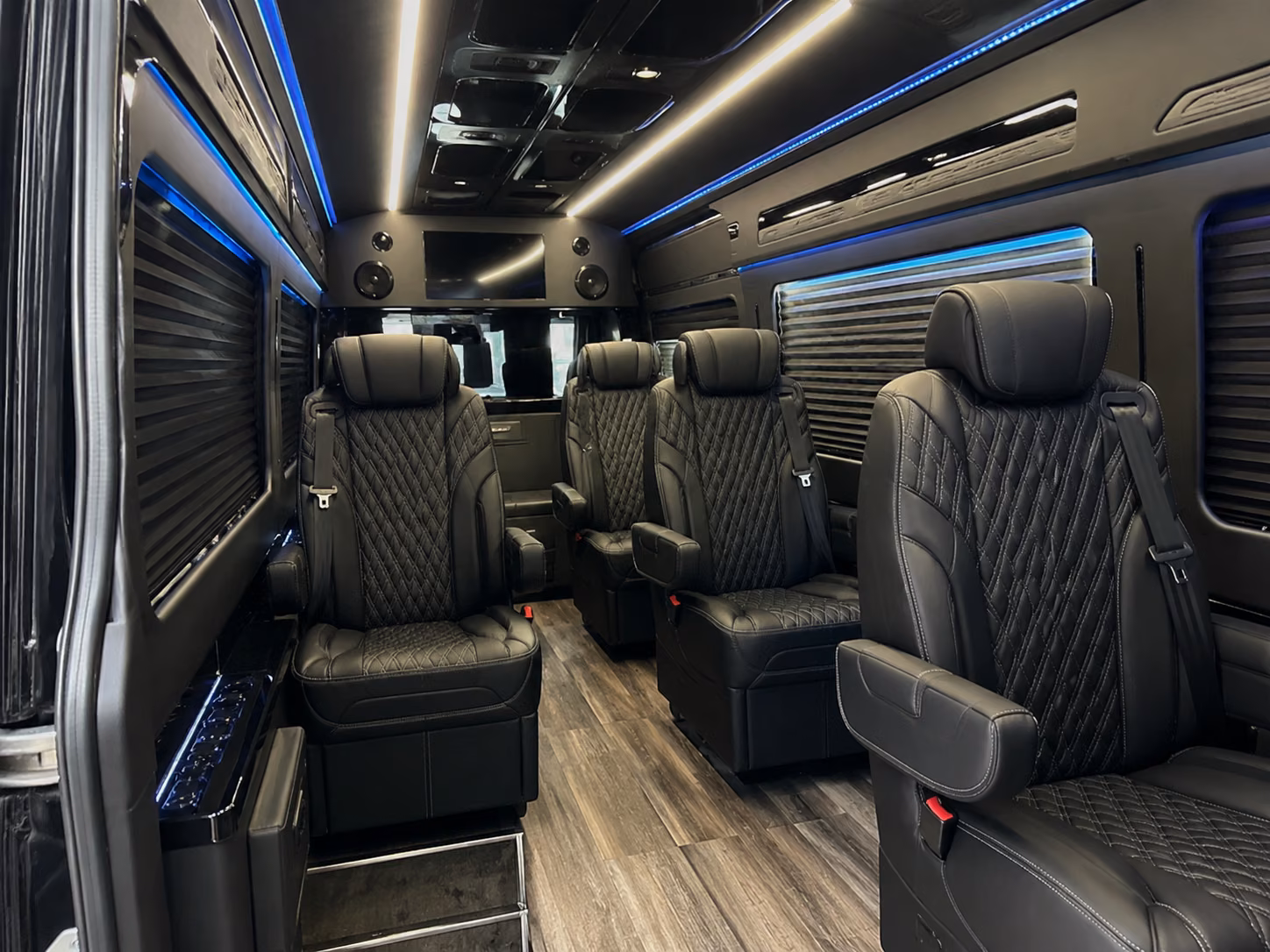 fort collins corporate event transportation onboard seating